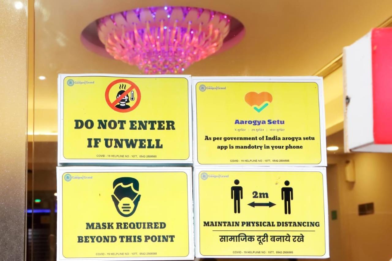 Ganges Grand Hotell Varanasi Eksteriør bilde